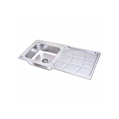 سینک-توکار-تک-لگن-الماس-کد-45-چپ(100-50)عمق17
