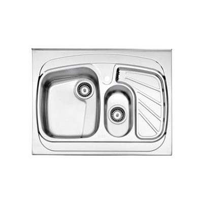 سینک-فانتزی-روکار-608.60-استیل-البرز-60-80-چپ-لگن