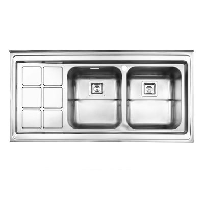 سینک-فانتزی-روکار-761.60-استیل-البرز-120-60-راست-لگن