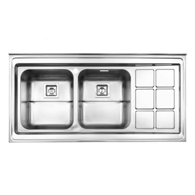 سینک-فانتزی-روکار-761.60-استیل-البرز-120-60-چپ-لگن